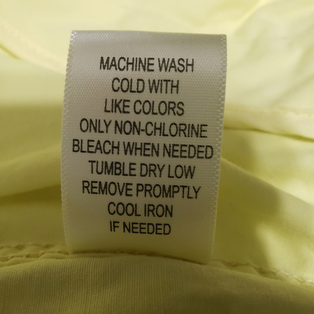 Sonoma Sz Med Lime/Neon Yellow Zip Jacket - Picture 4 of 16